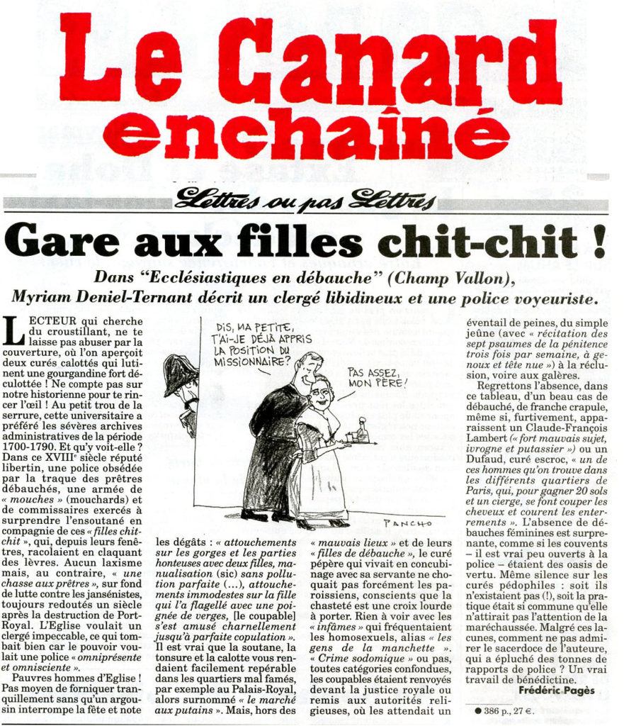 Deniel Le Canard Enchainé