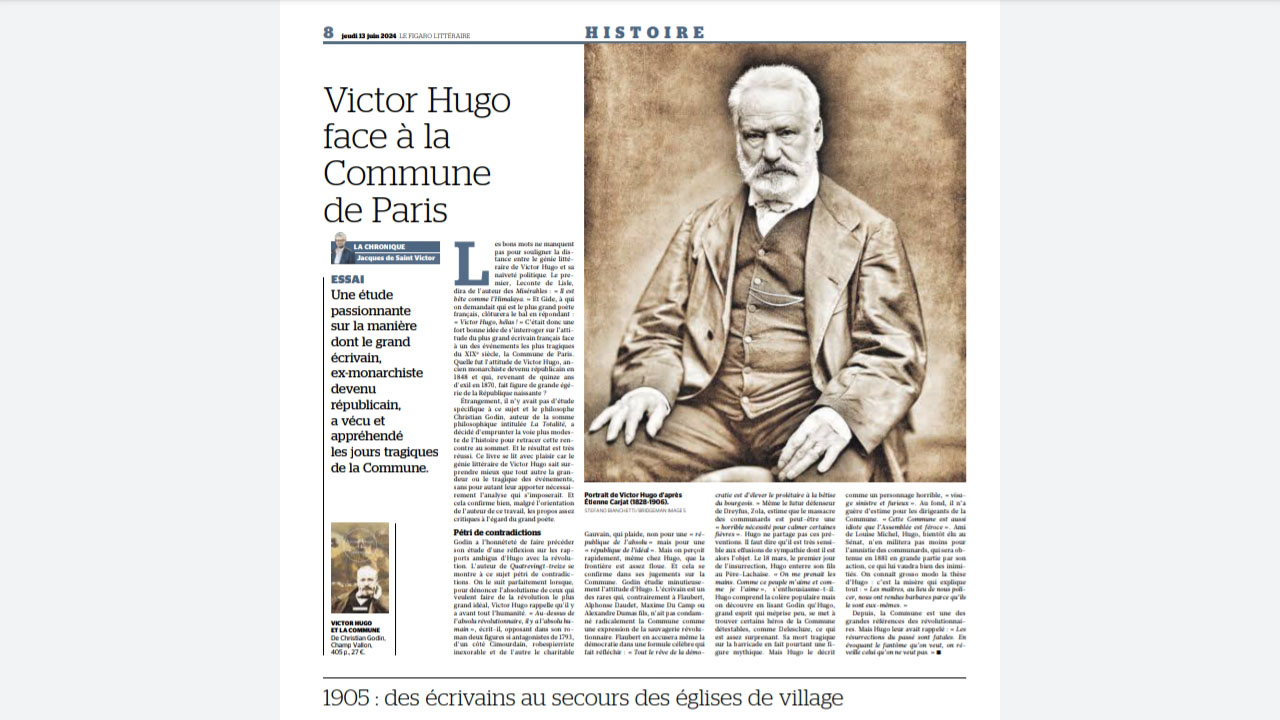 Figaro Victor Hugo